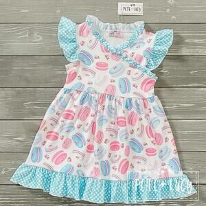 PETE + LUCY Macaroon Party Dress Cookie Dessert Size 2T NEW